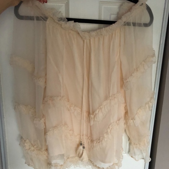 Love sam Blush Sadie silk off shoulder - Picture 4 of 7